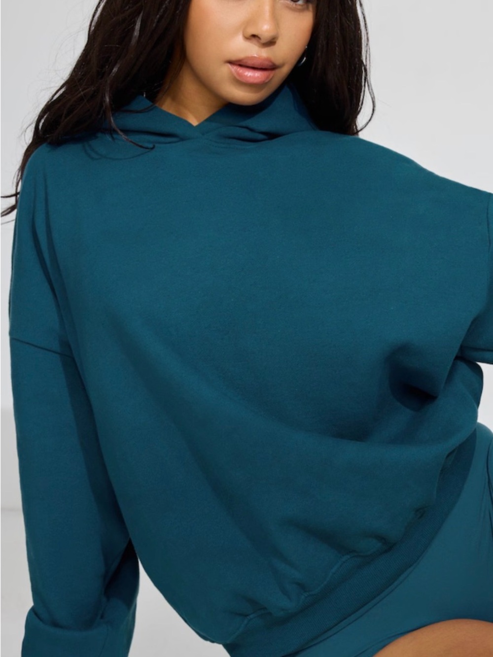 Garage UltraFleece Hoodie in Teal Tease Size S/M | Retail $69.95